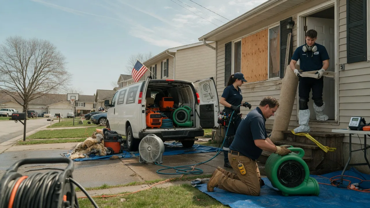 Water Damage Restoration in Fairchild, WI near me